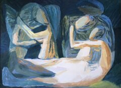 Powrót, 84,5cm x 123cm