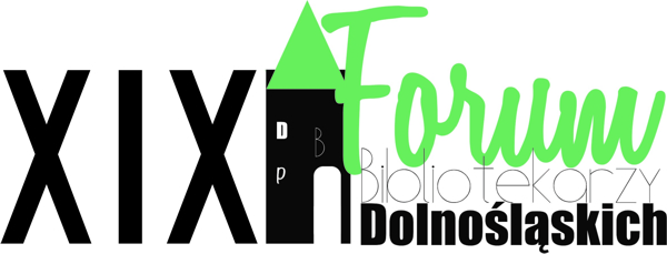 Logo XIX Forum Bibliotekarzy Dolnośląskich